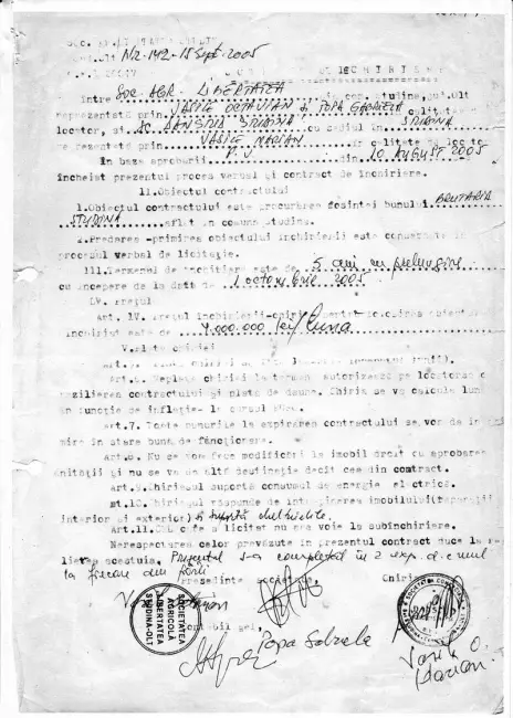 Foto Primarul din Studina, afaceri de familie cu bunurile altora