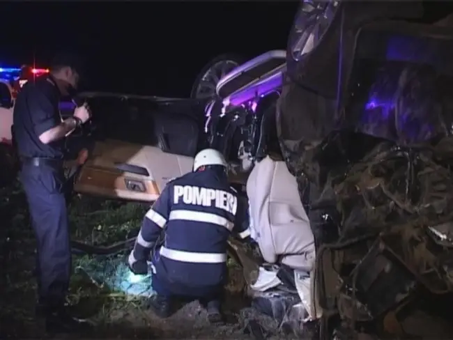 Foto FOTO&VIDEO. Primarul din Sprâncenata, mort într-un accident rutier