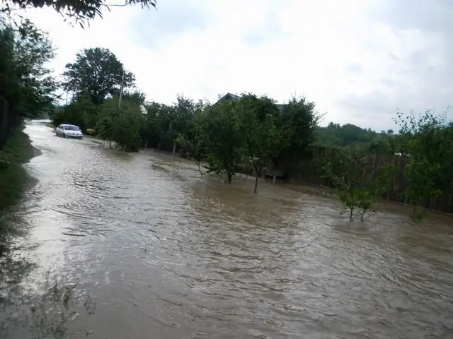 Foto FOTO&VIDEO. Inundaţii la Negreni. Apa a intrat în gospodăriile şi casele oamenilor