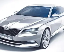 Foto Noua Skoda Superb 2015, prima imagine: Passat cehesc 
