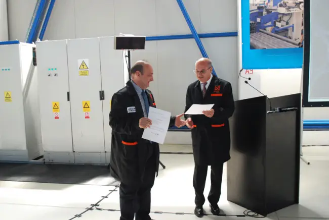 Foto FOTO. TMK Slatina, investiţie de 10 milioane de euro. Noua secţie permite producţia pentru industria auto şi hidraulică