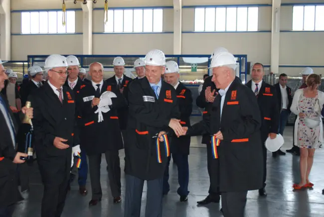 Foto FOTO. TMK Slatina, investiţie de 10 milioane de euro. Noua secţie permite producţia pentru industria auto şi hidraulică