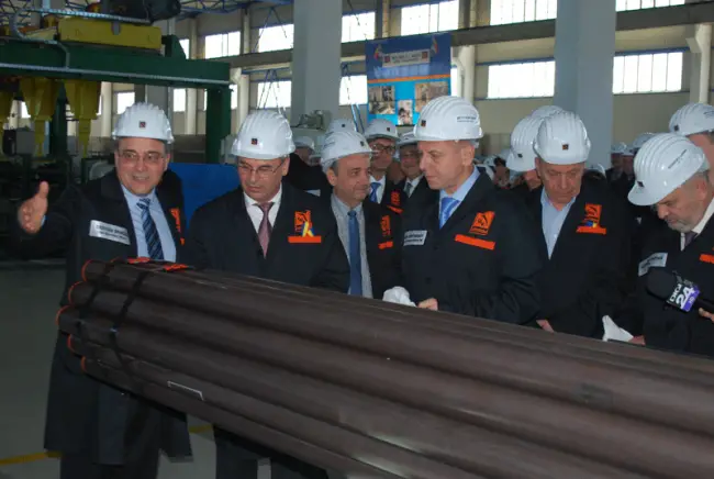 Foto FOTO. TMK Slatina, investiţie de 10 milioane de euro. Noua secţie permite producţia pentru industria auto şi hidraulică