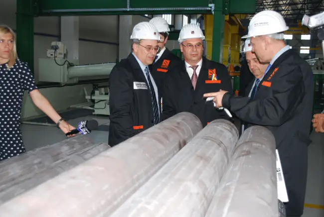 Foto FOTO. TMK Slatina, investiţie de 10 milioane de euro. Noua secţie permite producţia pentru industria auto şi hidraulică