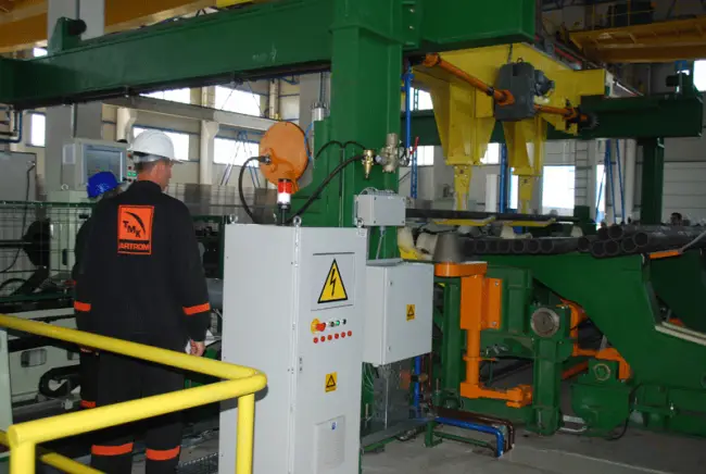 Foto FOTO. TMK Slatina, investiţie de 10 milioane de euro. Noua secţie permite producţia pentru industria auto şi hidraulică