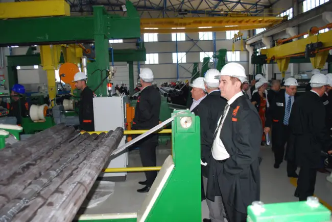 Foto FOTO. TMK Slatina, investiţie de 10 milioane de euro. Noua secţie permite producţia pentru industria auto şi hidraulică