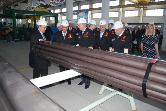 Foto FOTO. TMK Slatina, investiţie de 10 milioane de euro. Noua secţie permite producţia pentru industria auto şi hidraulică
