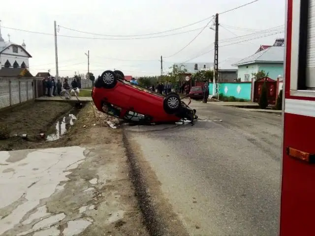 Foto FOTO. Cinci răniţi într-un accident rutier, la ieşirea din Balş spre Corbeni