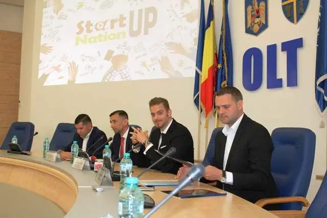 Foto „Start-up nation Romania”, prezentat la Slatina. Antreprenorii olteni pot accesa până la 200.000 lei, de la stat, pentru a porni afaceri
