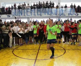 Foto Ştefania Lazăr: „Este a doua promovare cu echipa oraşului, emoţiile sunt duble”