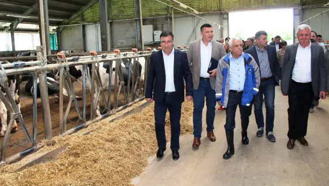 Foto FOTO. Fermierul din Olt care dă lapte gigantului Danone. Investiţie de peste 1,6 milioane de euro, la Rusăneşti