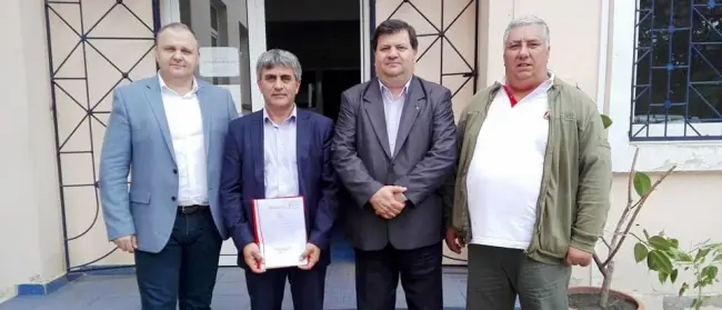 Foto Social-democratul Gheorghe Manicea a intrat oficial în cursa pentru fotoliul de primar al comunei Osica de Sus