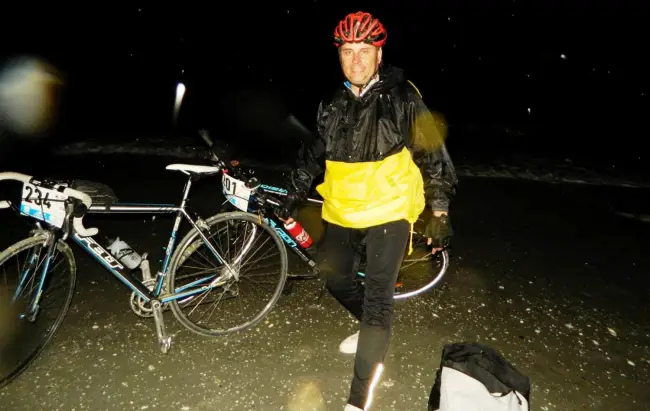 Foto GALERIE FOTO. Dan Oltean, funcţionarul de la Primăria Corabia care face sute de kilometri pe bicicletă, într-o zi. Se pregăteşte pentru un traseu de trei zile, spre mare