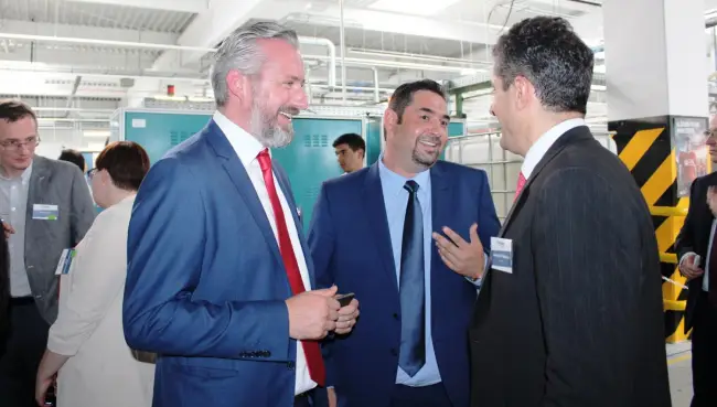 Foto GALERIE FOTO. Cea mai mare fabrică de cabluri de fibră optică, inaugurată de Prysmian în Parcul Industrial. „Slatina este un pilon important în seria de investiții globale ale Grupului