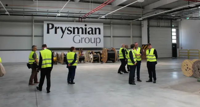 Foto GALERIE FOTO. Cea mai mare fabrică de cabluri de fibră optică, inaugurată de Prysmian în Parcul Industrial. „Slatina este un pilon important în seria de investiții globale ale Grupului