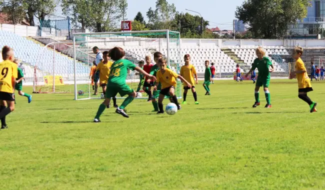 Foto GALERIE FOTO. Copii care promit să ajungă mari fotbalişti, la Slatina Summer Junior Cup