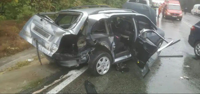 Foto FOTO&VIDEO. Șoferul vinovat de producerea accidentului de la ieșire din Balș consumase băuturi alcoolice