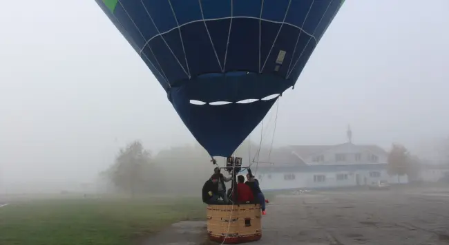 Foto FOTO&VIDEO. Slătinenii s-au ridicat în balonul cu aer cald: „Este o cu totul altă perspectivă”