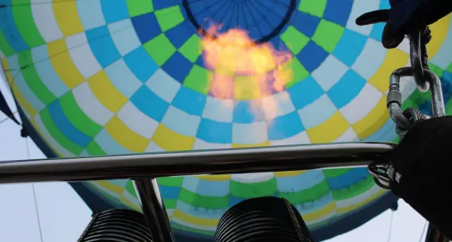 Foto FOTO&VIDEO. Slătinenii s-au ridicat în balonul cu aer cald: „Este o cu totul altă perspectivă”
