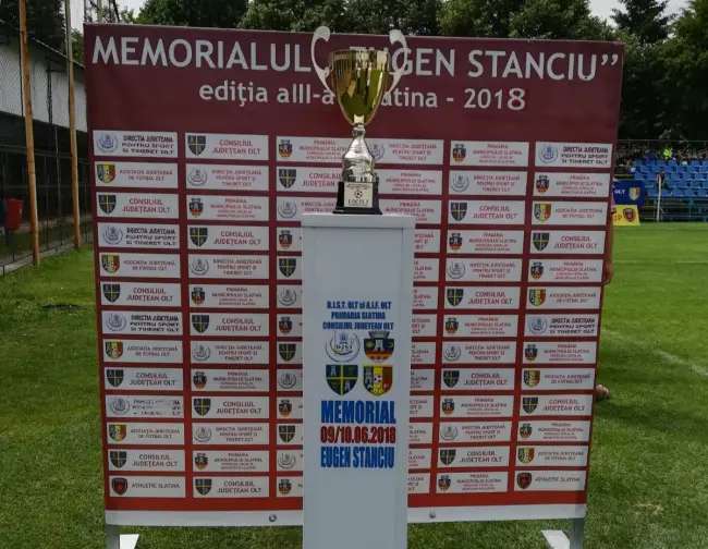Foto FOTO. Athletic Slatina, câștigătoare pentru a doua oară a trofeului Eugen Stanciu
