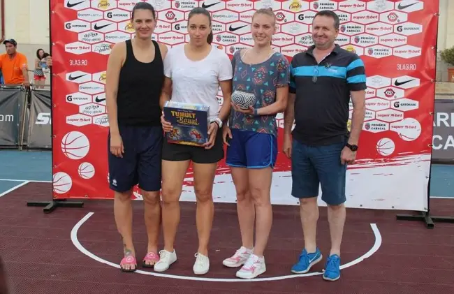 Foto Competiţia de baschet 3x3, organizată în premieră în municipiul Caracal, şi-a desemnat câştigătorii