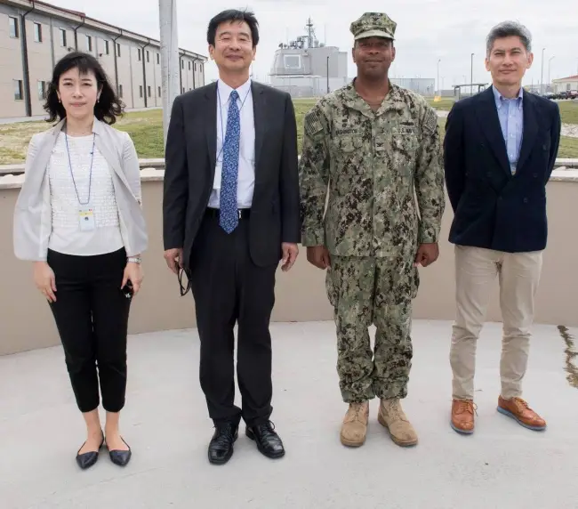 Foto FOTO. Delegaţie a Ambasadei Japoniei, vizită în Baza NATO de la Deveselu