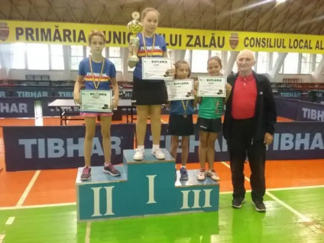Foto Dublă campioană naţională, Andreea Jifcu a cucerit trofeul „Cupa României”, la tenis de masă