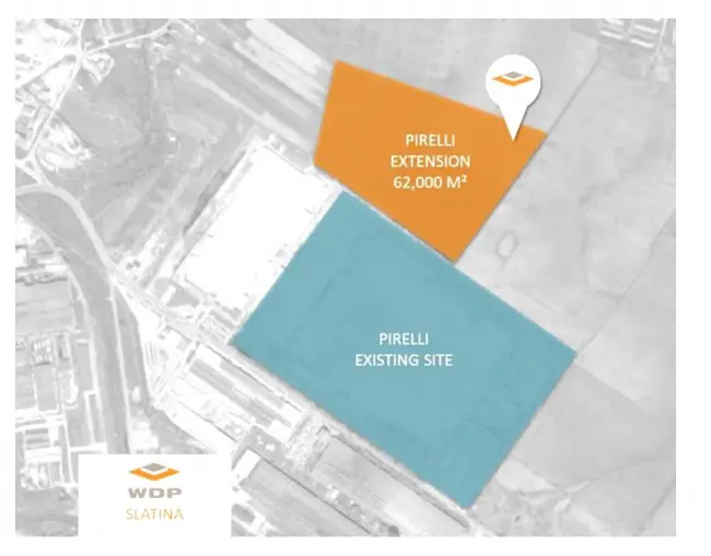 Foto Pirelli îşi extinde capacitatea de producţie din Slatina într-o nouă hală de 60.000 metri pătraţi. Construcţia, finalizată anul viitor