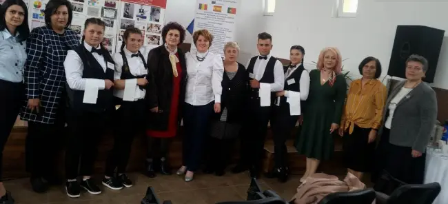 Foto FOTO. Concurs de ospătari, organizat la Liceul „P.S. Aurelian” Slatina. Au participat elevi din tot judeţul