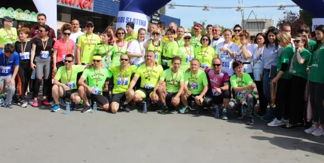 Foto FOTO. „Crosul Primăverii Slatina-5k”, parcurs in 15 minute. Peste 250 de concurenți au luat startul competiției dedicate iubitorilor de mișcare