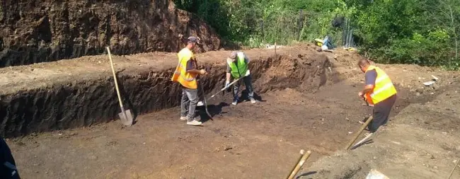 Foto FOTO. Săpături arheologice în Slatina. Descoperiri promiţătoare în cartierul Crişan II, pe vatra străveche a oraşului