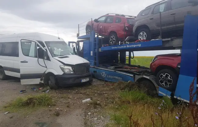 Foto FOTO&VIDEO. O persoană a murit, iar o gravidă este în stare gravă, în urma accidentului de la Priseaca