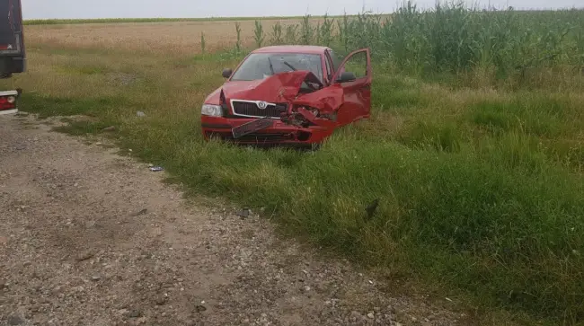 Foto FOTO&VIDEO. O persoană a murit, iar o gravidă este în stare gravă, în urma accidentului de la Priseaca