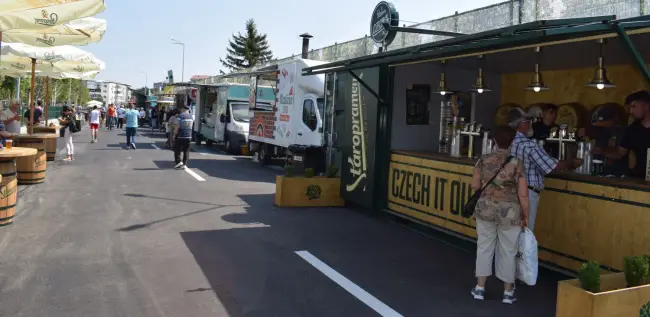 Foto FOTO. Cel mai mare parc din Slatina, inaugurat oficial. Street Food Festival, timp de trei zile, în noua zonă de promenadă