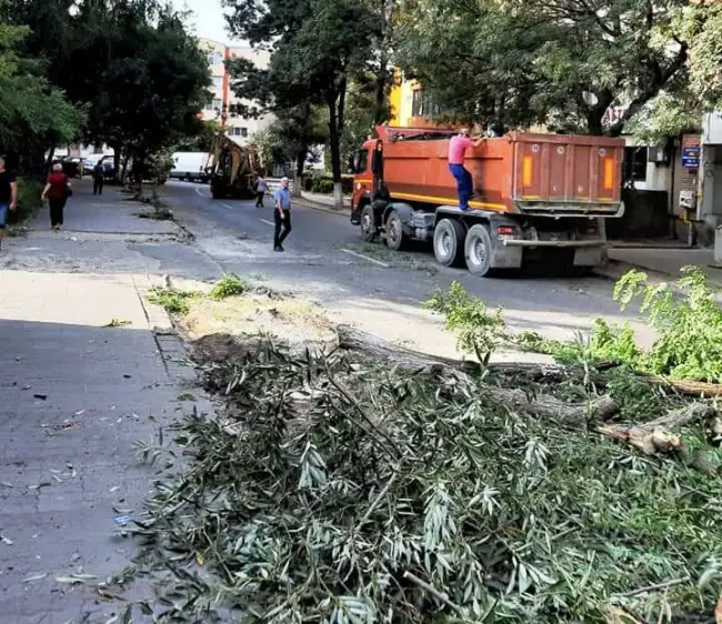 Foto FOTO. Strada Mihai Eminescu din Caracal, supralărgită