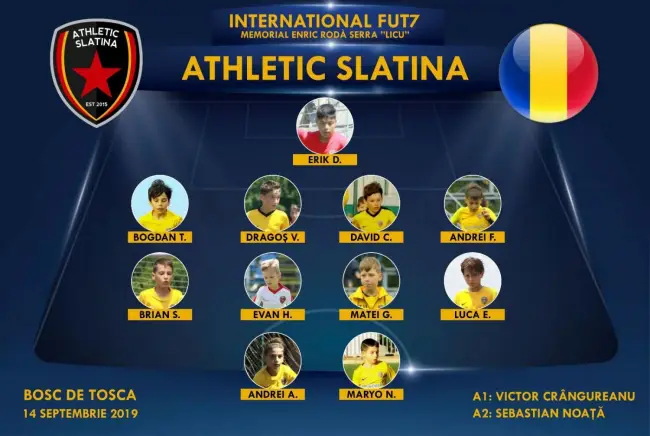 Foto Athletic Slatina, o nouă aventură în Spania. Barcelona, printre echipele participante la turneu