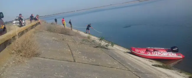 Foto VIDEO. Tânăr din Argeş, găsit înecat la Tia Mare, în râul Olt