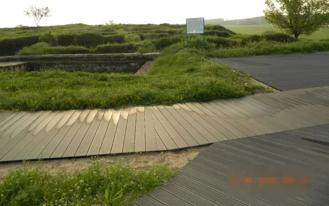 Foto FOTO. Cetatea Sucidava din Corabia, revitalizată cu fonduri europene. Fântâna secretă, cea mai importantă atracţie turistică a sa