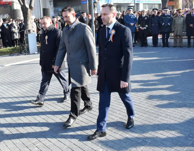 Foto Unirea Principatelor Române, marcată la Slatina - FOTO