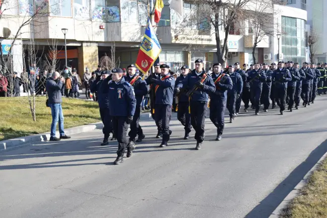 Foto Unirea Principatelor Române, marcată la Slatina - FOTO