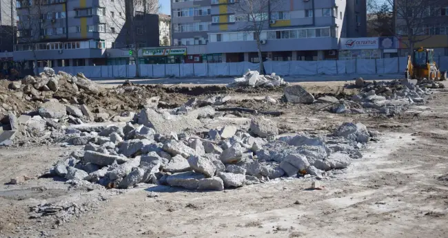 Foto FOTO. Esplanada va fi gata până în toamnă. Cum arată acum centrul Slatinei