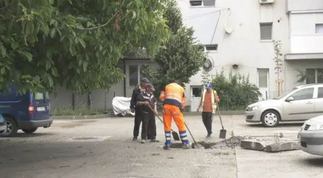 Foto FOTO. Noi asfaltări în Slatina, lucrări începute în această săptămână