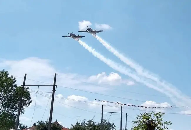 Foto FOTO. Centrul Muzeal „Aviator Alexandru Şerbănescu”, inaugurat la Coloneşti 