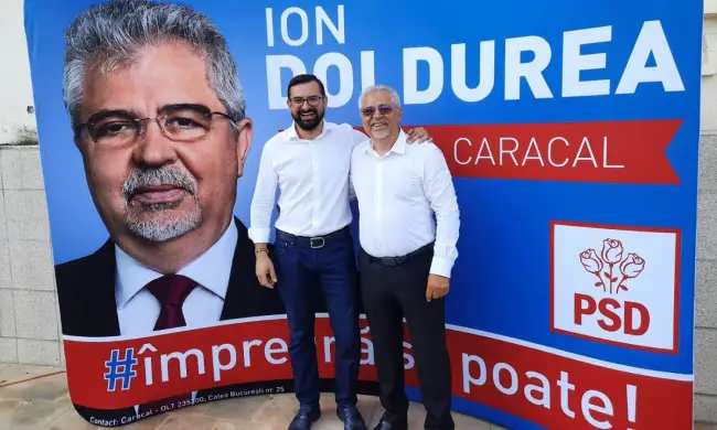 Foto VIDEO: Candidatul PSD Ion Doldurea, lansat în cursa pentru Primăria Caracal