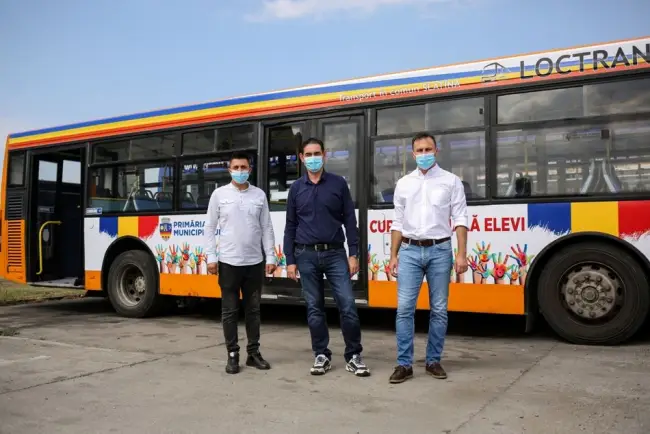 Foto FOTO. Elevii din Slatina vor beneficia, de luni, de o cursă specială