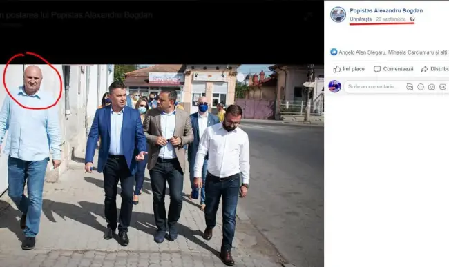 Foto FOTO&VIDEO. Preşedintele PNL Caracal, testat pozitiv pentru COVID-19. Acum două zile, a mers prin oraş cu candidatul la primărie, cu Liviu Voiculescu şi Ion Voicu