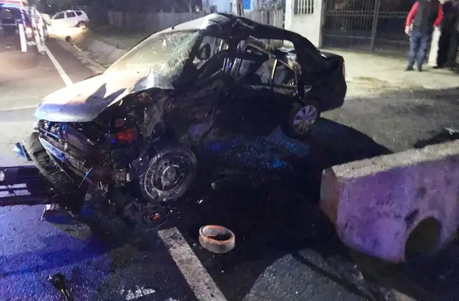 Foto IMAGINI cu mașina în care și-a pierdut viața fiul adjunctului IPJ Olt