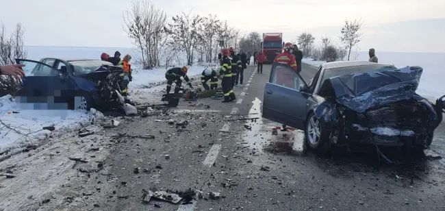 Foto  VIDEO. Jandarm din Ianca, mort într-un accident în Teleorman. Avea doar 21 de ani