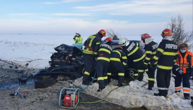 Foto  VIDEO. Jandarm din Ianca, mort într-un accident în Teleorman. Avea doar 21 de ani