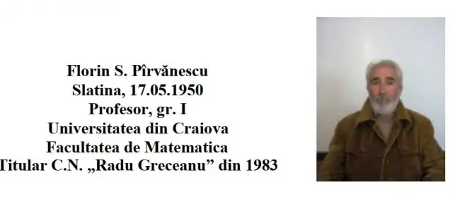 Foto Profesorul Florin Pîrvănescu, găsit decedat în locuinţă. Dascălul de la „Greceanu” nu mai fusese văzut de câteva zile
